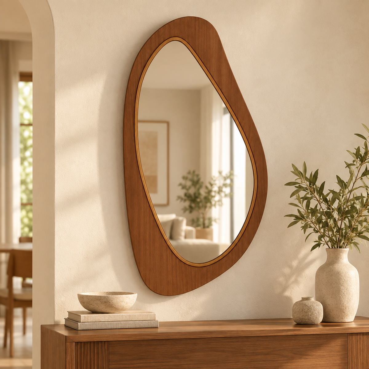Camée — miroir dans une pièce