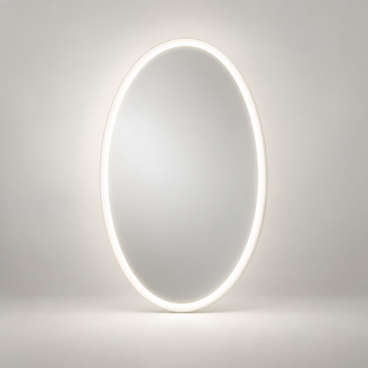 « Clarté » — Miroir ovale LED avec fonction antibuée — vue 1