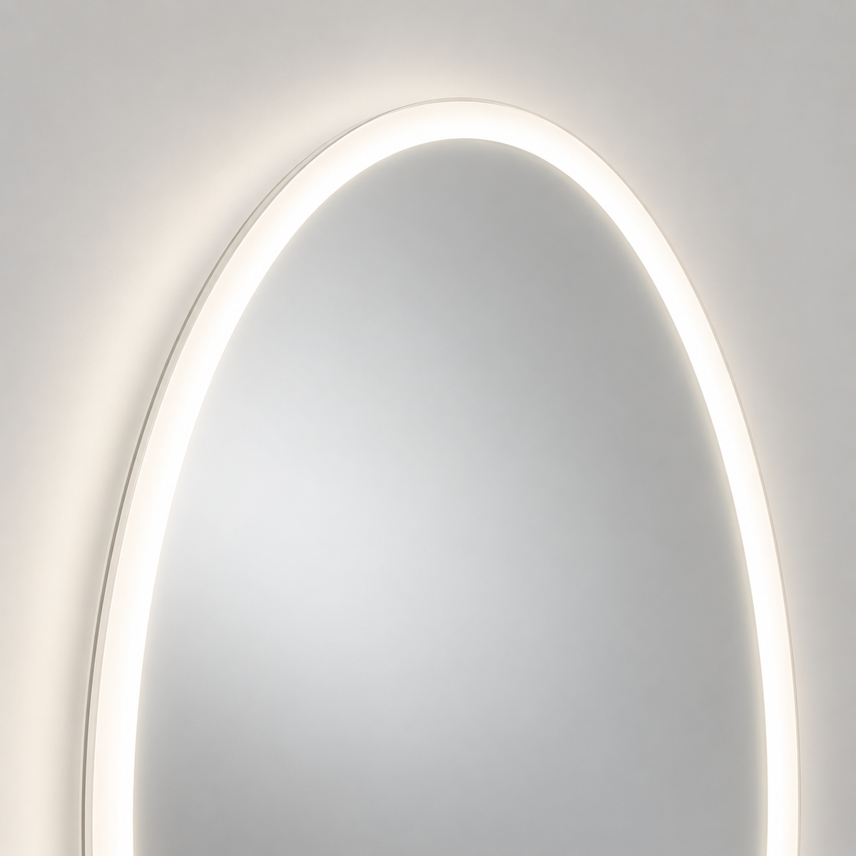 « Clarté » — Miroir ovale LED avec fonction antibuée — vue 3