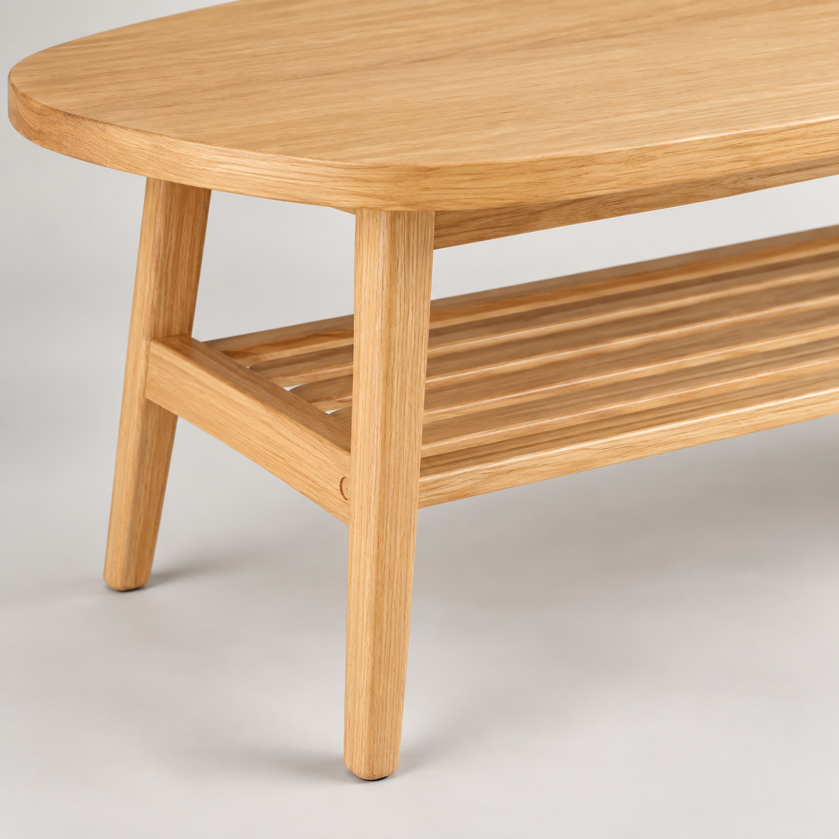 « Estran » — Table basse ovale à double niveau — vue 4