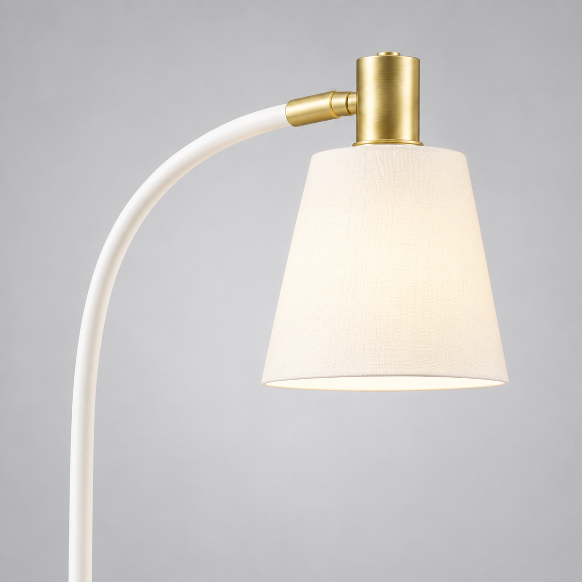 « Lise » — Lampadaire blanc réglable en hauteur — vue 4