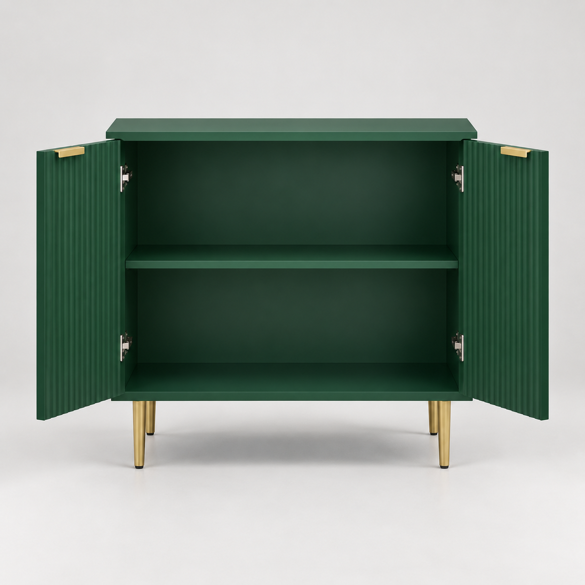 « Oliva » — Buffet vert olive à 2 portes — vue 3