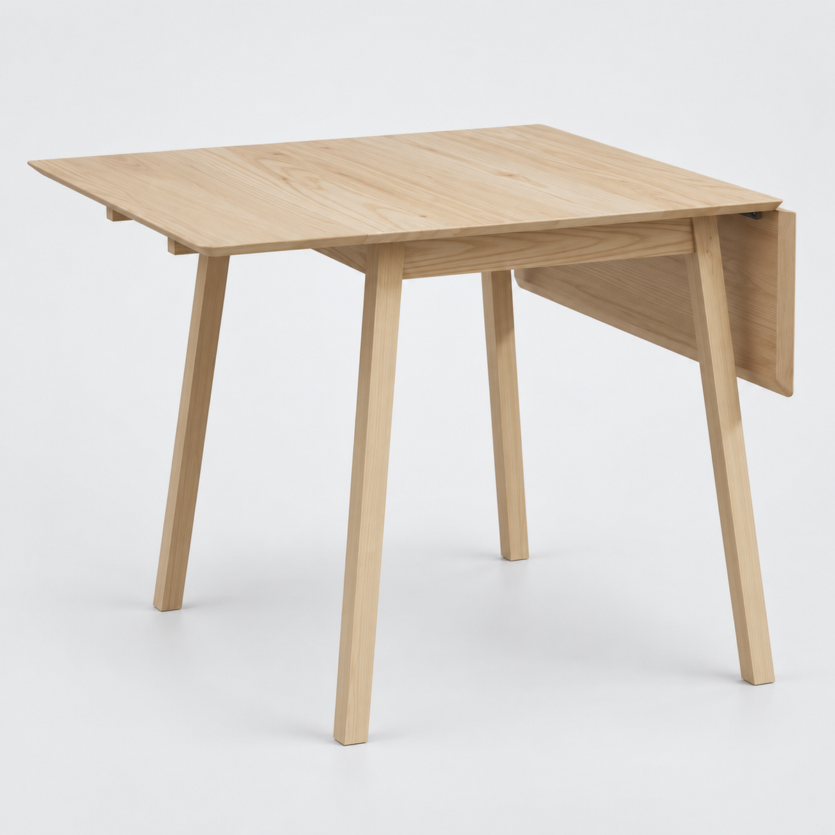 « Pliage » — Table pliante en pin naturel — vue 1
